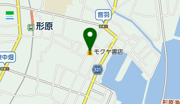 モクヤ書店の地図画像