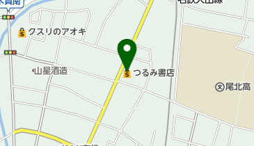 つるみ書店の地図画像