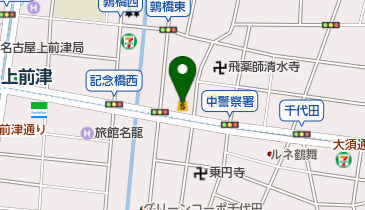 飯島書店の地図画像