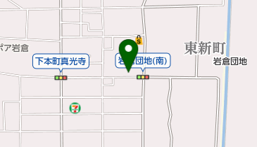 岩倉中日書店の地図画像