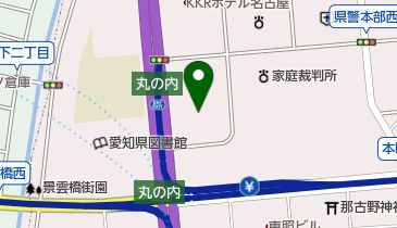 丸の内書房の地図画像