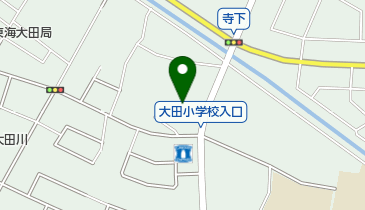 三洋堂書店大田川店の地図画像