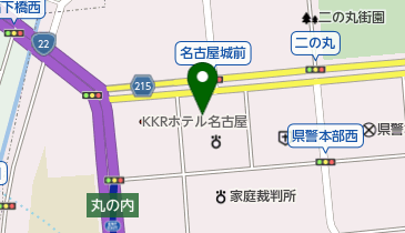 名法書店の地図画像
