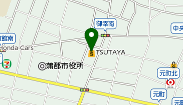 (株)精文館書店蒲郡店の地図画像
