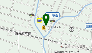 (株)精文館書店蒲郡三谷店の地図画像