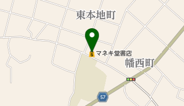 マネキ堂書店の地図画像