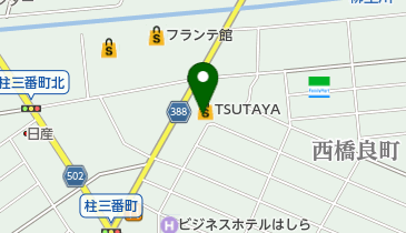 (株)精文館書店汐田橋店の地図画像