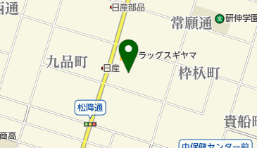 中島書店の地図画像