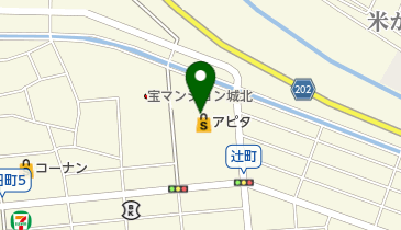 いけだ書店アピタ名古屋北店の地図画像