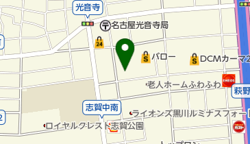 らくだ書店城北店の地図画像