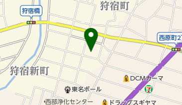 こみかるはうすベルコート店の地図画像