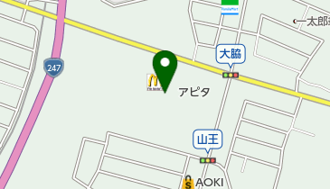 くまざわ書店東海荒尾店の地図画像