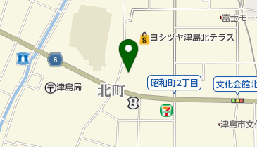 精文館書店新津島店の地図画像