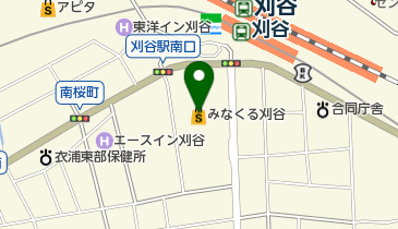 本の王国刈谷店の地図画像