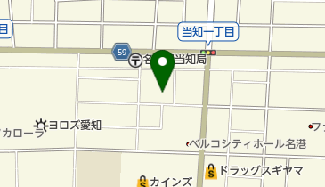 三洋堂書店当知店の地図画像