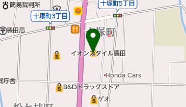 (株)精文館書店新豊田店の地図画像