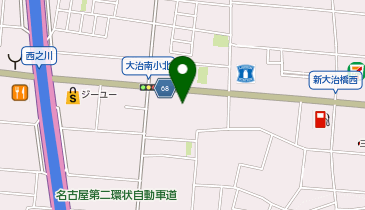 ブックオフ大治店の地図画像