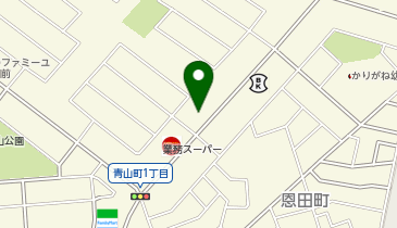 ブックオフかりがね店の地図画像