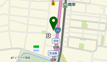 ブックオフ豊橋店の地図画像