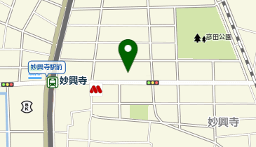 ブックオフ一宮妙興寺店の地図画像