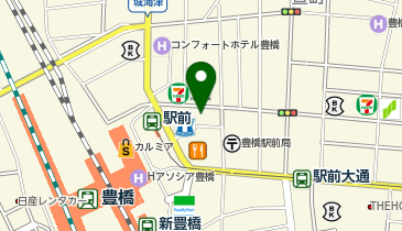 ブックオフ豊橋駅前店の地図画像