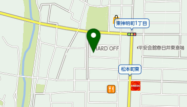 ブックオフ春日井高蔵寺店の地図画像