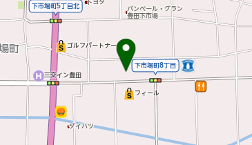 WonderREXトヨタ店の地図画像