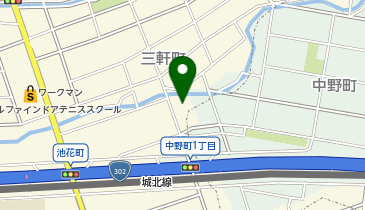 ザ・ビッグエクスプレス楠店の地図画像