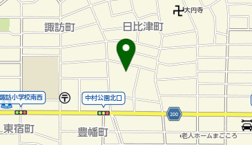 ザ・ビッグエクスプレス日比津店の地図画像