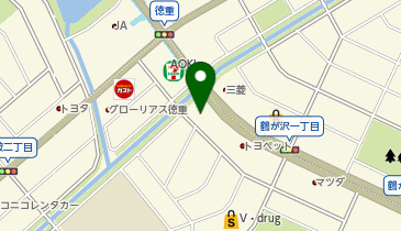 ダイソー名古屋徳重店の地図画像