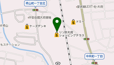 ダイソーリソラ大府店の地図画像