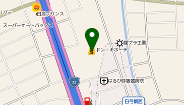 ダイソー楽市街道名古屋店の地図画像