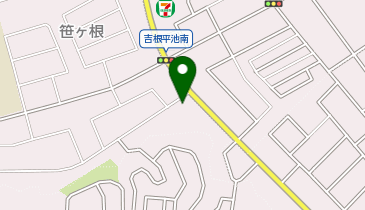 ダイソー守山吉根店の地図画像