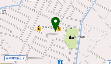 ワッツ西尾平坂フィール店の地図画像