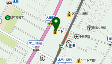 ダイソーラスパ太田川店の地図画像
