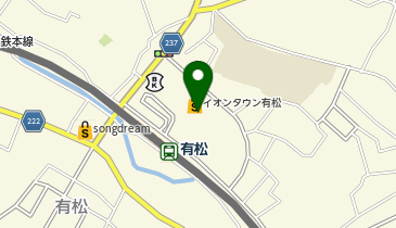 ダイソーイオンタウン有松店の地図画像