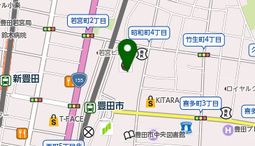 シュー・プラザGAZA豊田市駅前店の地図画像