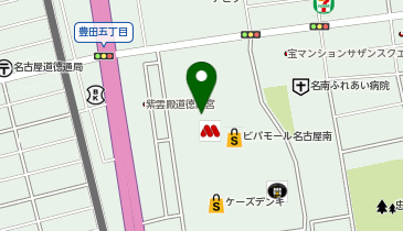東京靴流通センタースーパービバホーム名古屋南店の地図画像