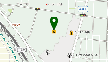 ABC MART SPORTS名古屋則武新町店の地図画像