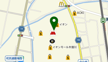ABC MART SPORTSイオンモール木曽川店の地図画像