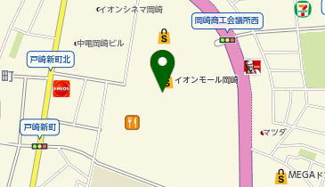 ABC MART SPORTSイオンモール岡崎店の地図画像