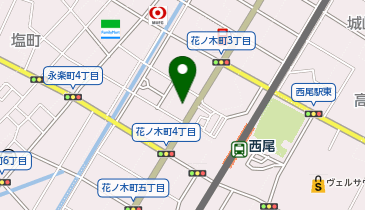 auショップ西尾駅前の地図画像
