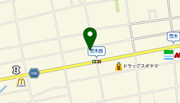 auショップ豊橋西の地図画像