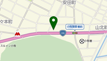 auショップ小牧山の地図画像