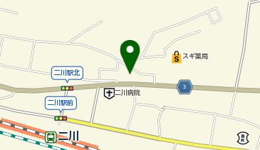 auショップ豊橋二川の地図画像