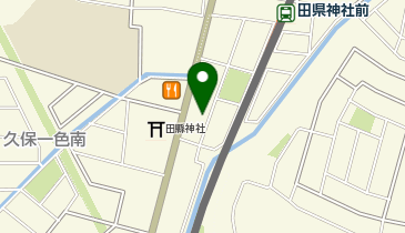 auショップ小牧田県の地図画像