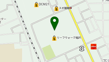 auショップリーフウォーク稲沢の地図画像