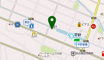 ワイモバイル平針の地図画像