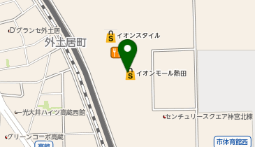 au Styleイオンモール熱田の地図画像