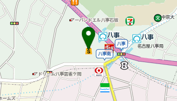 auショップイオン八事の地図画像